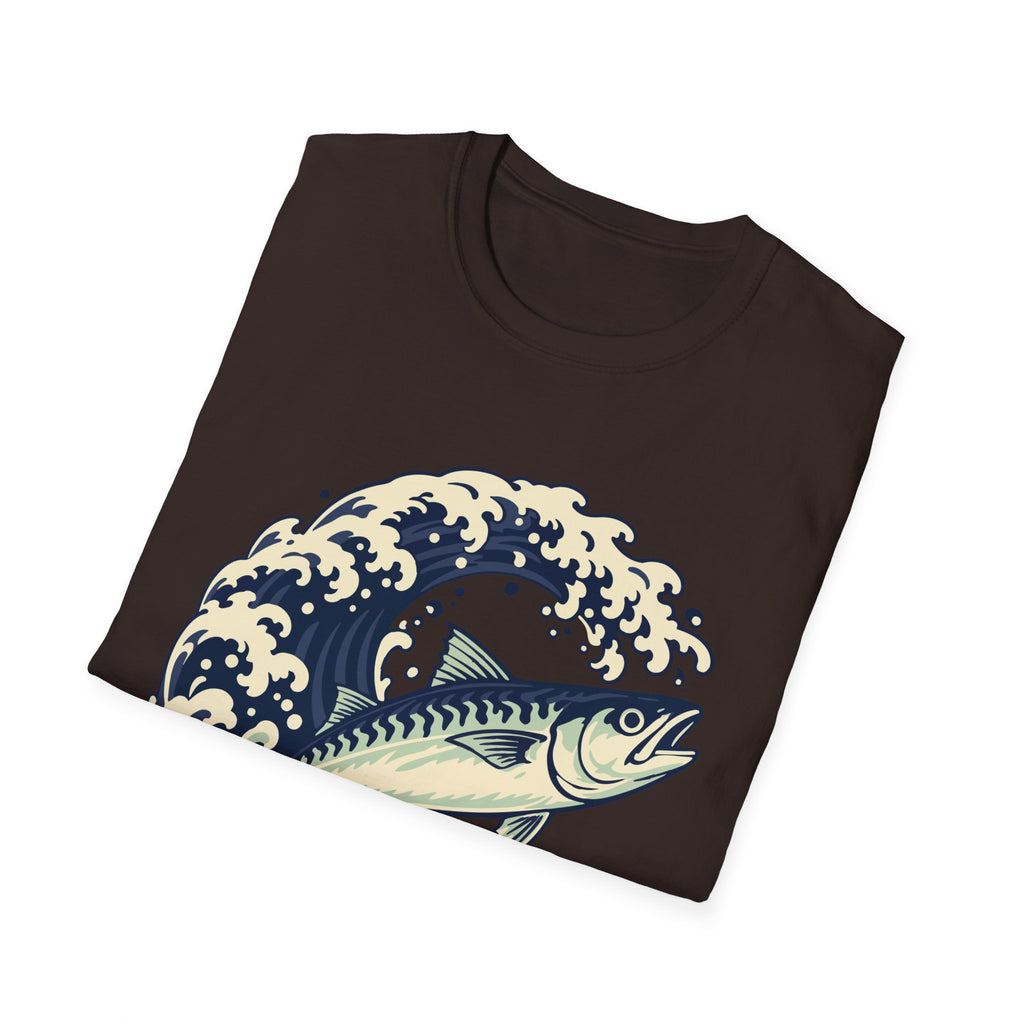 Mackerel Wave Tee – Everyday Softstyle