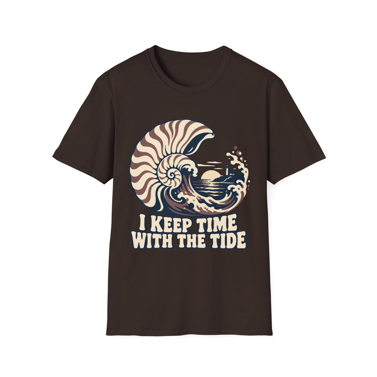 I Keep Time with the Tide Tee – Everyday Softstyle