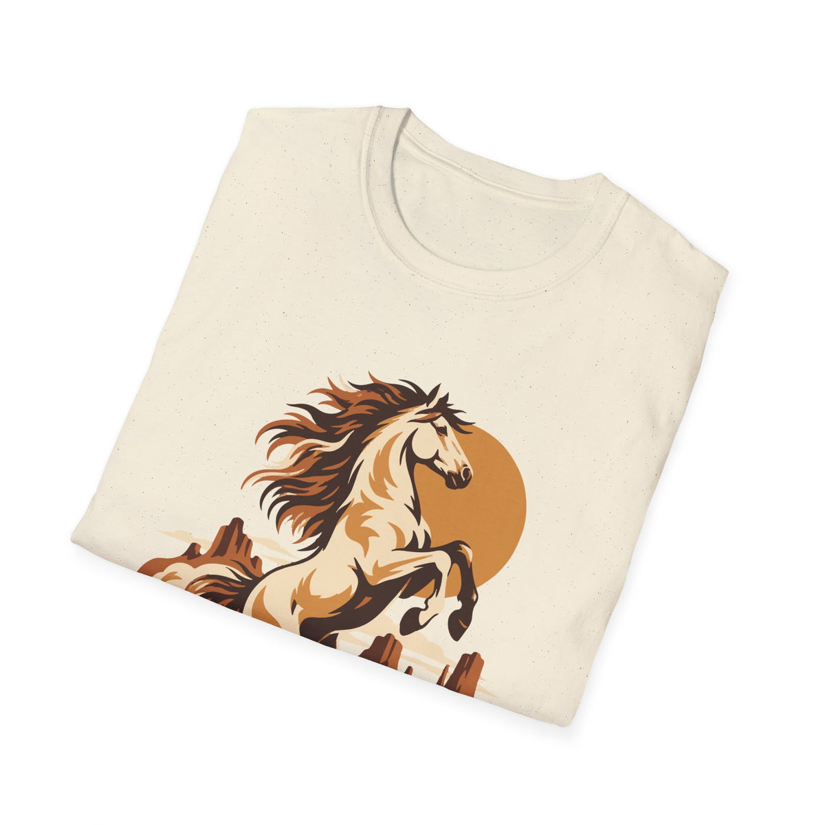 Mustang Sunset Tee – Everyday Softstyle
