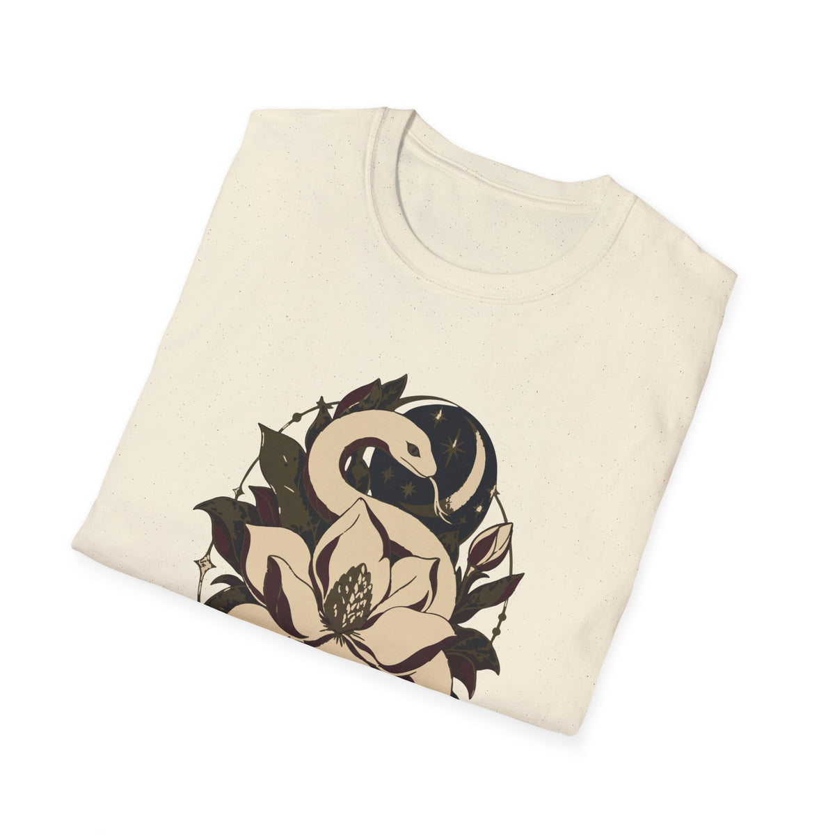 Serpent and Magnolia Tee – Everyday Softstyle