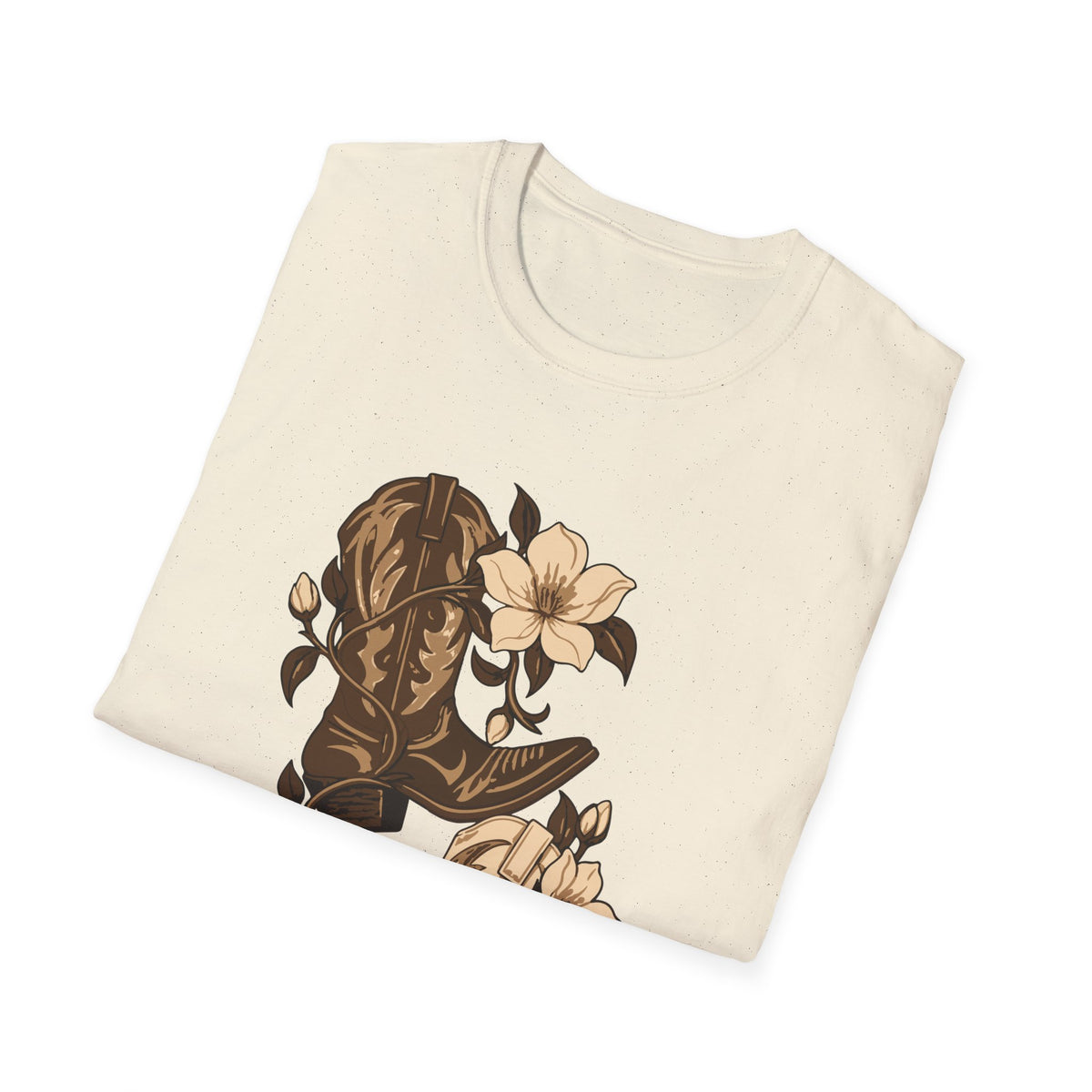 Blooming Boots Tee – Everyday Softstyle