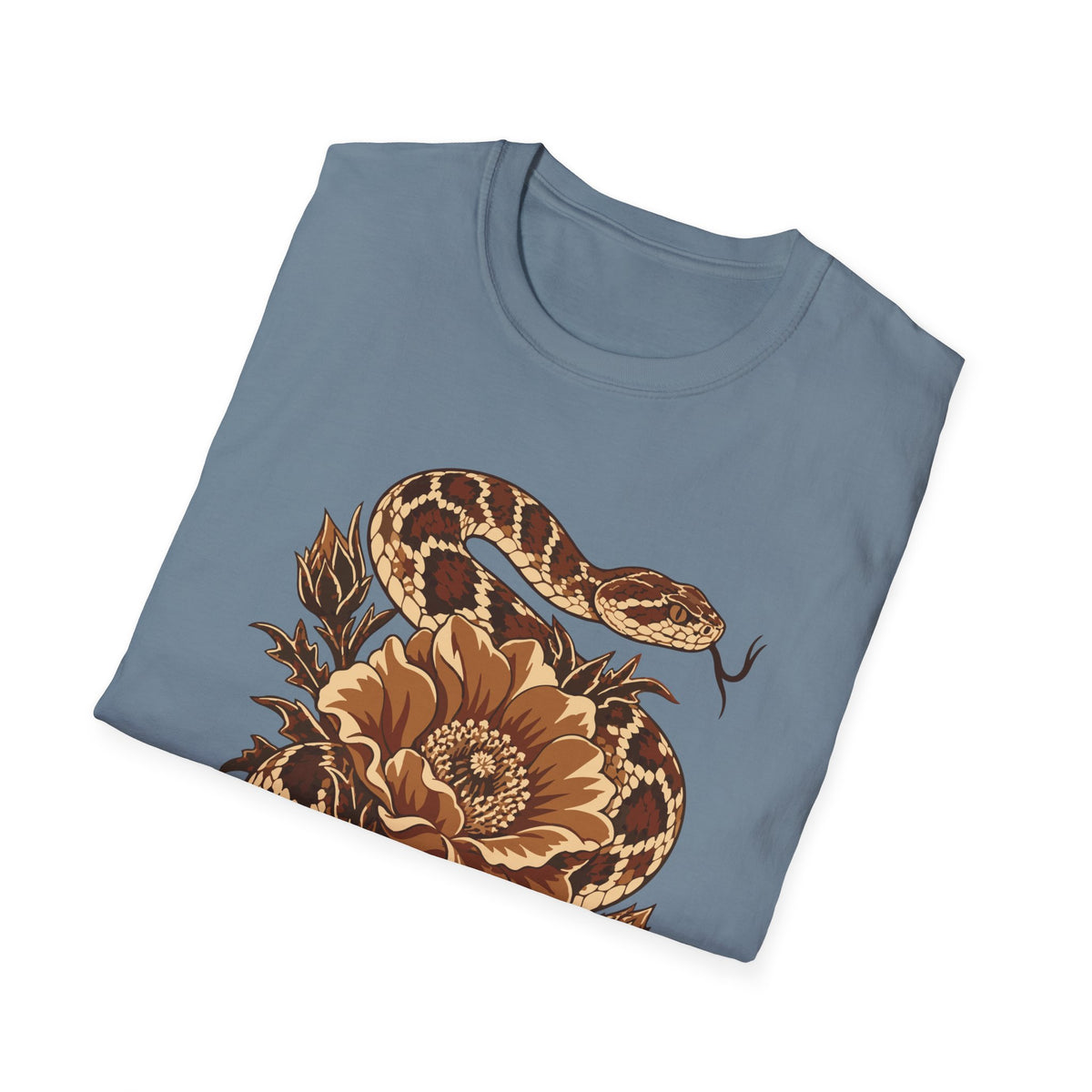 Rattlesnake Bloom Tee – Everyday Softstyle