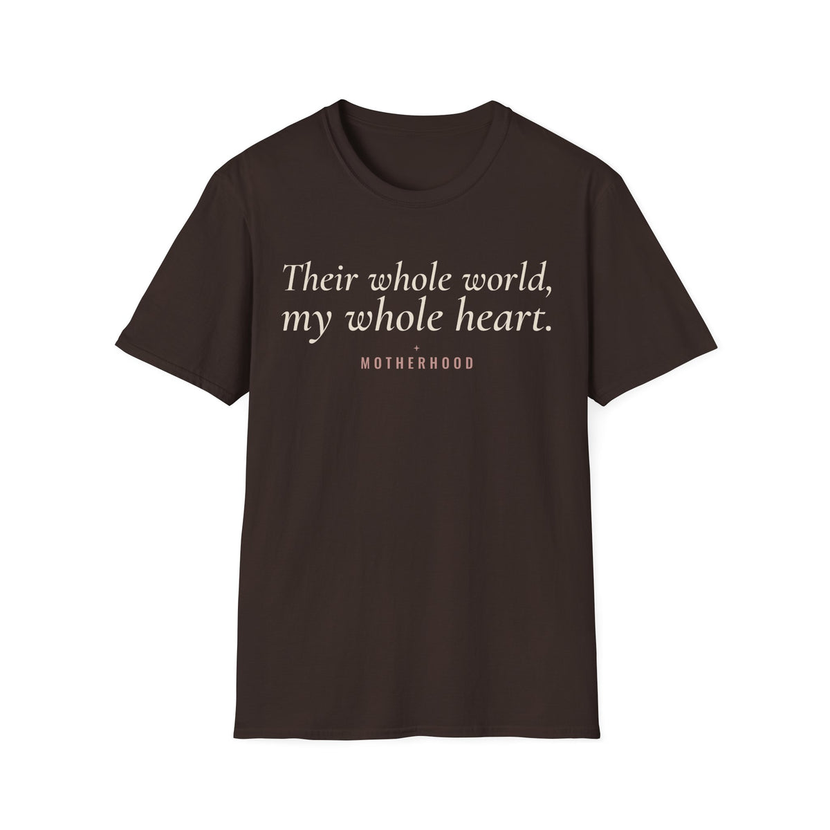 Their Whole World, My Whole Heart Tee – Everyday Softstyle