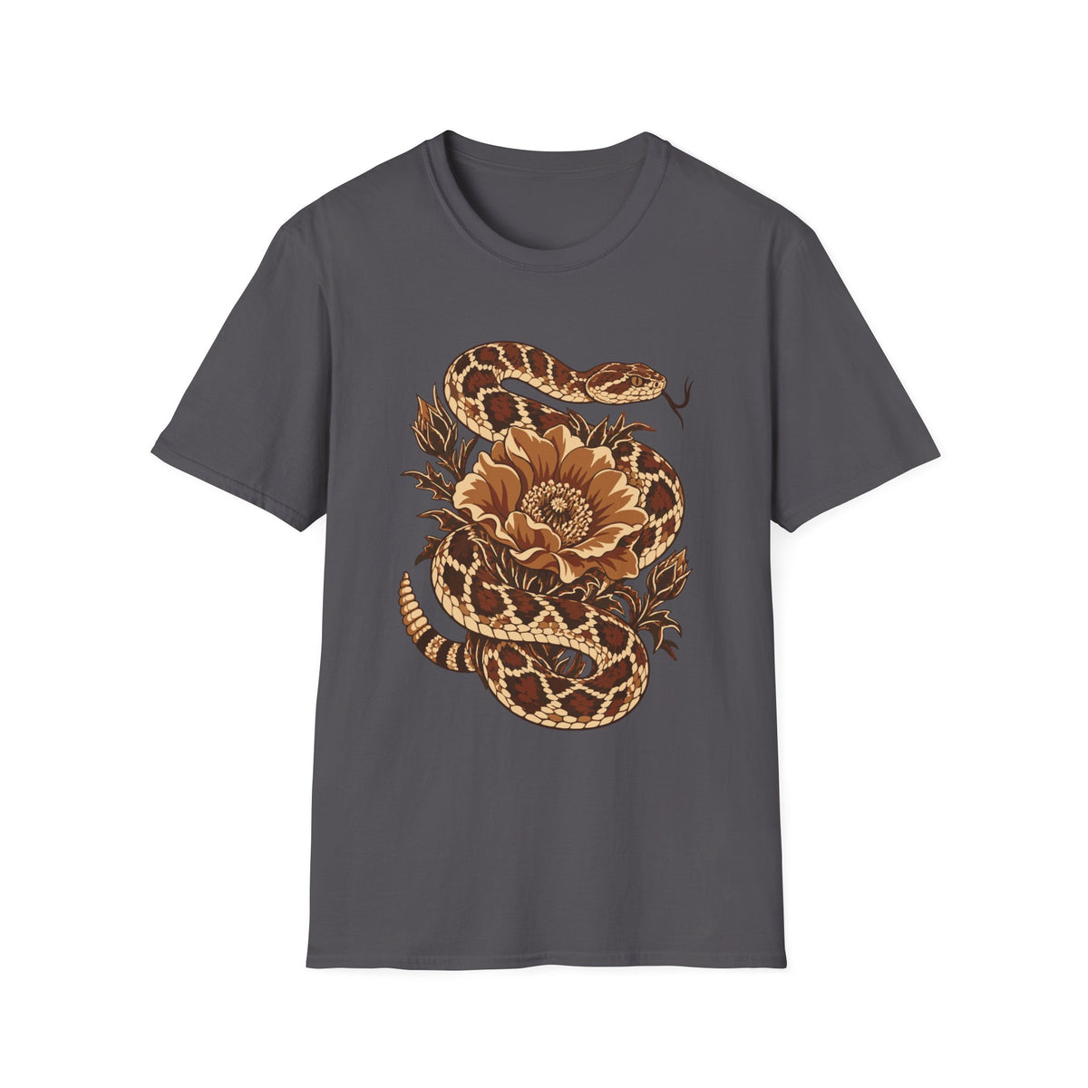 Rattlesnake Bloom Tee – Everyday Softstyle
