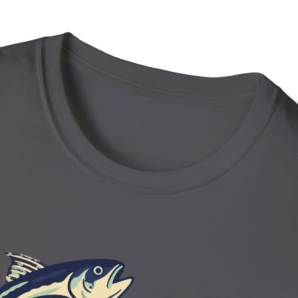 Leaping Fish Wave Bowl Tee – Everyday Softstyle