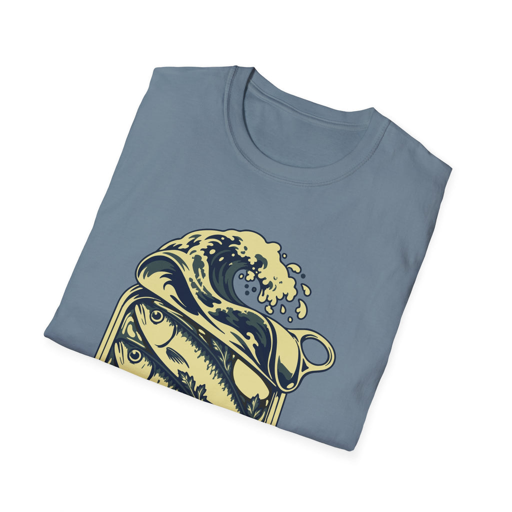 Tinned Sardine Wave Tee – Everyday Softstyle