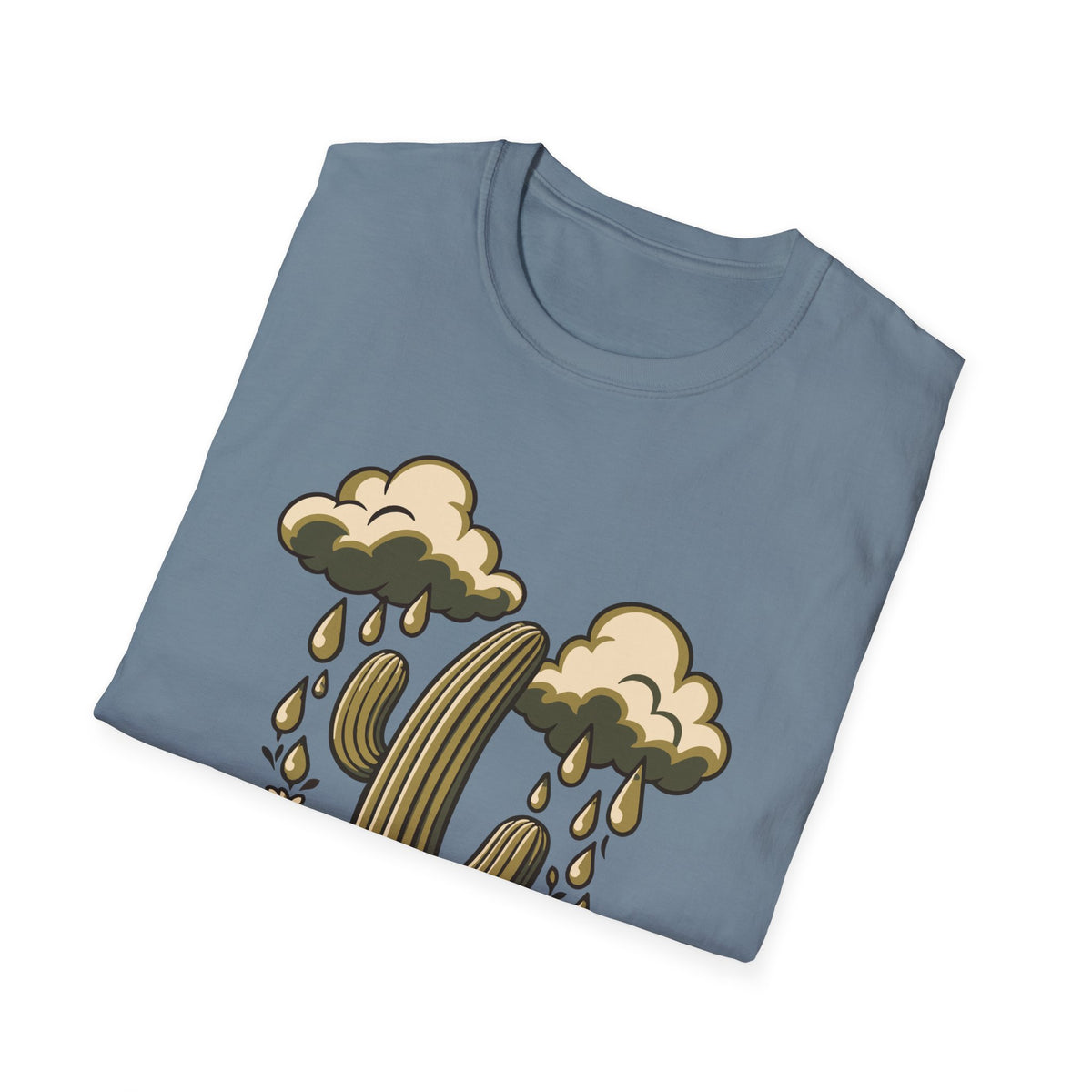 Desert Rain Saguaro Tee – Everyday Softstyle