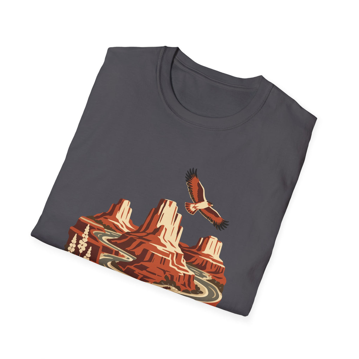 Canyon River Hawk Tee – Everyday Softstyle