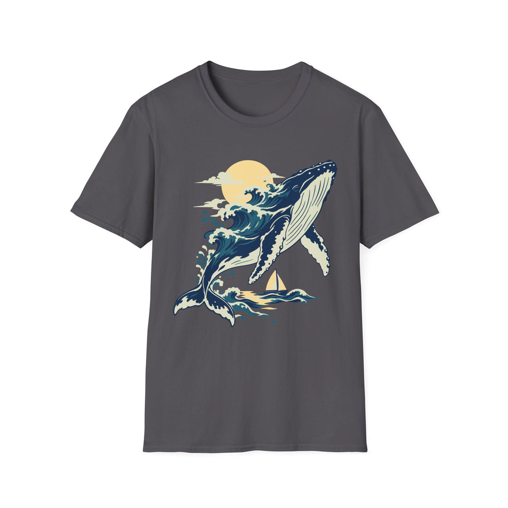 Breaching Humpback Tee – Everyday Softstyle