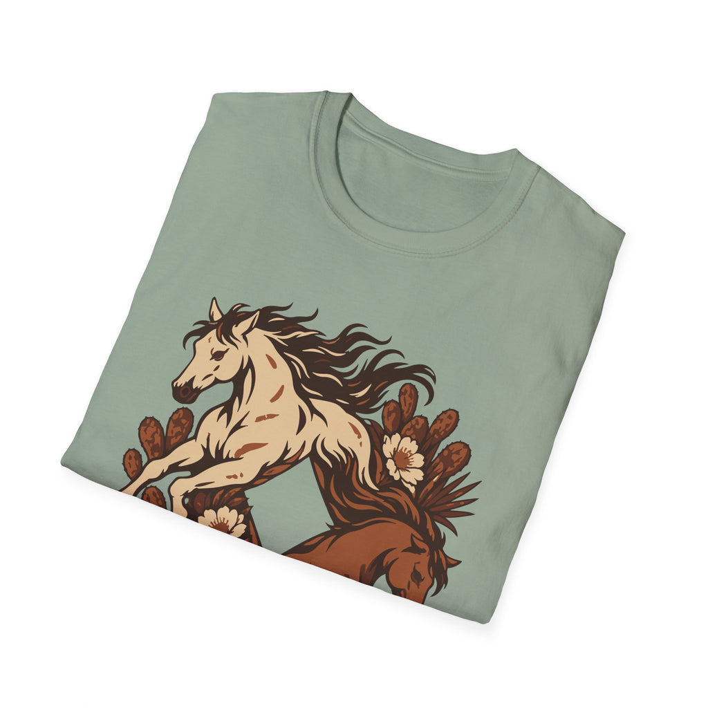 Wild Horses Running Tee – Everyday Softstyle