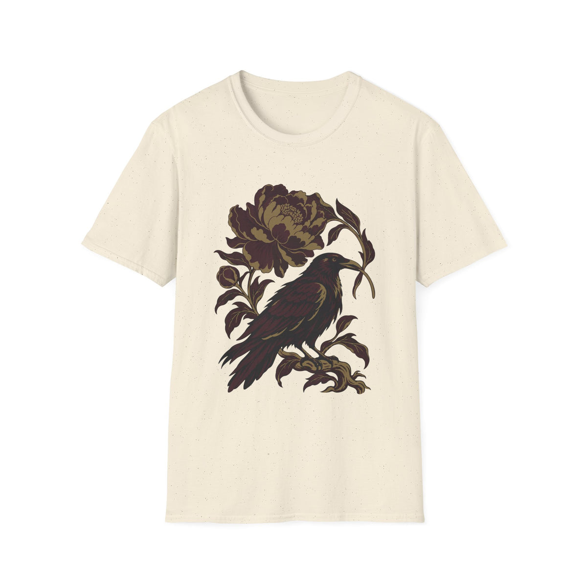 Raven and Peony Tee – Everyday Softstyle
