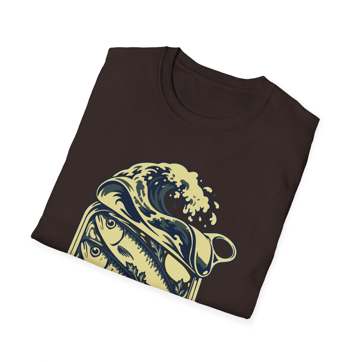 Tinned Sardine Wave Tee – Everyday Softstyle