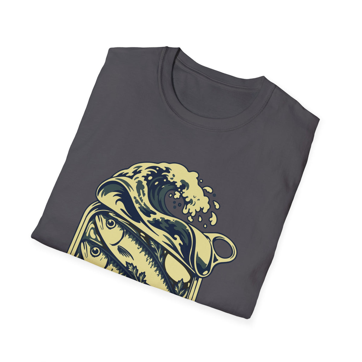 Tinned Sardine Wave Tee – Everyday Softstyle