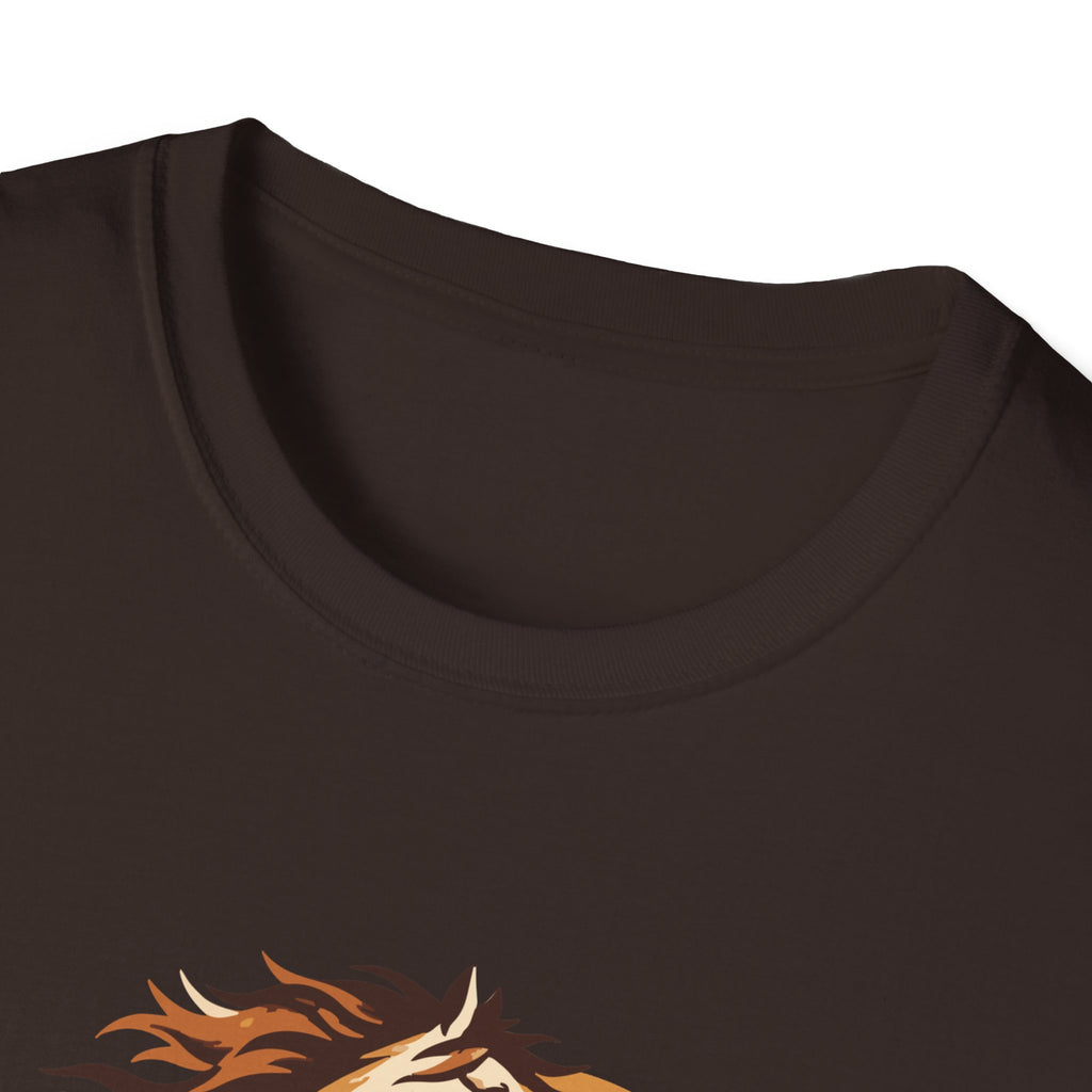 Mustang Sunset Tee – Everyday Softstyle