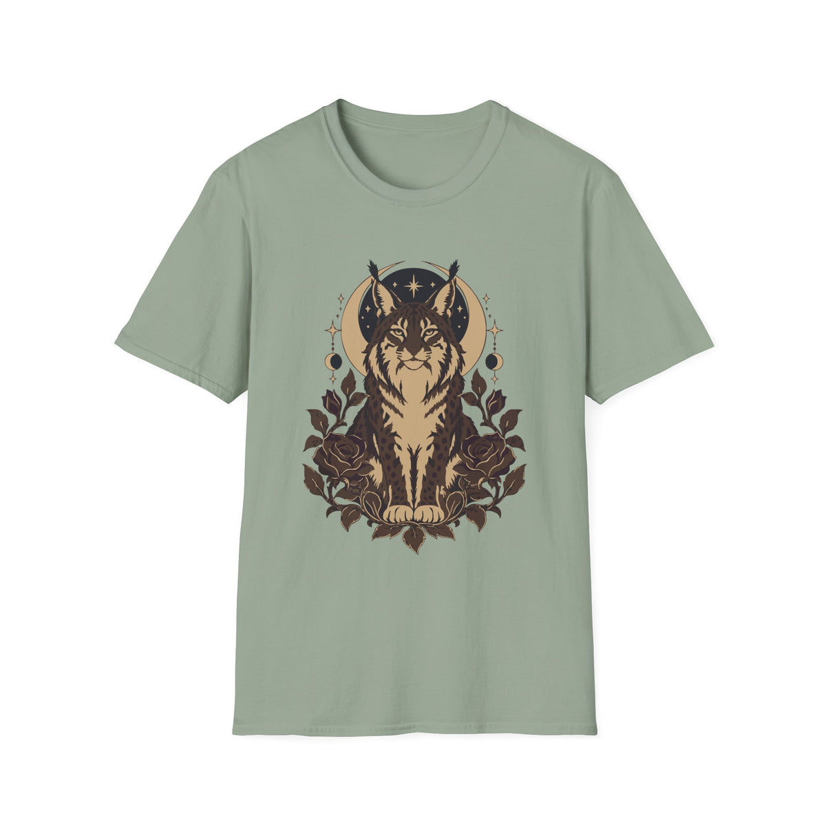 Moon Lynx Tee – Everyday Softstyle