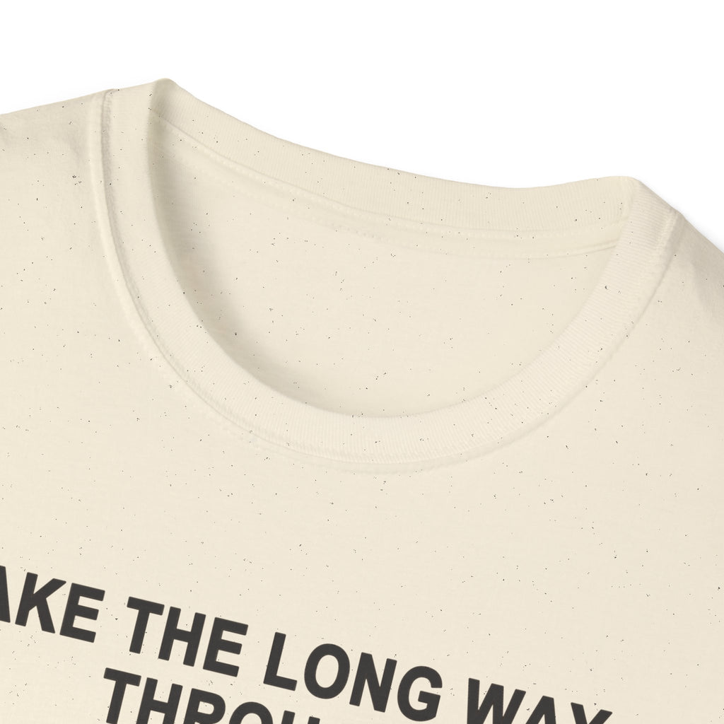 Take the Long Way Through Tee – Everyday Softstyle