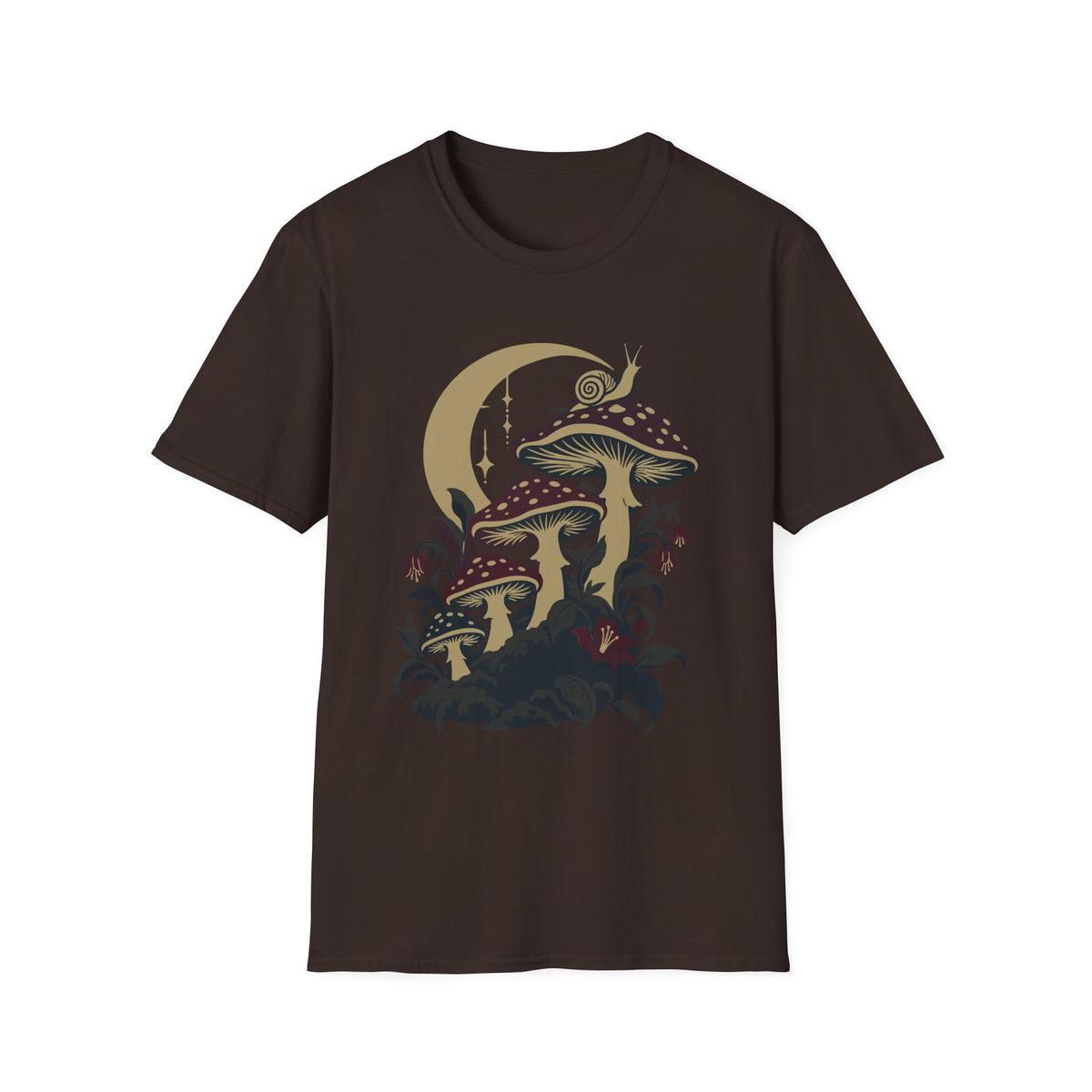 Moonlit Mushrooms Tee – Everyday Softstyle