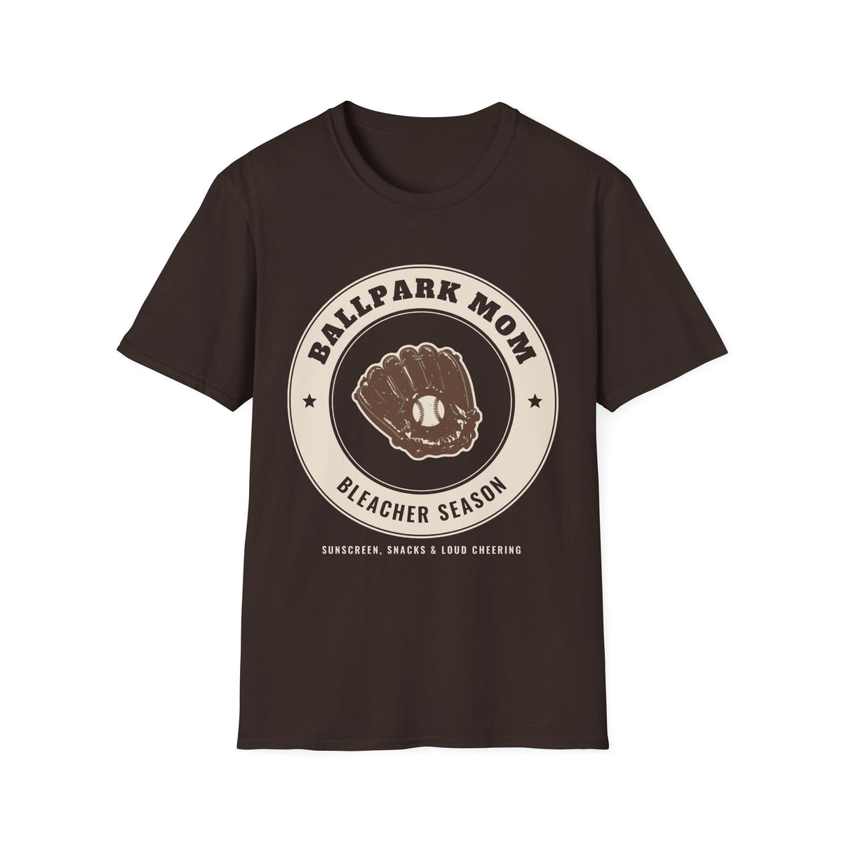 Ballpark Mom Tee – Everyday Softstyle