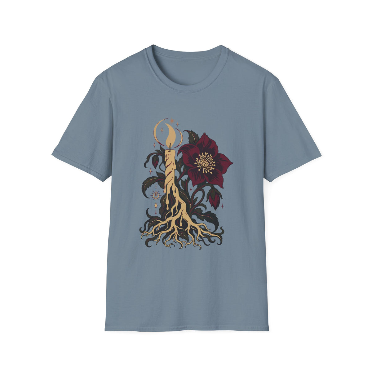 Hellebore Candle Tee – Everyday Softstyle