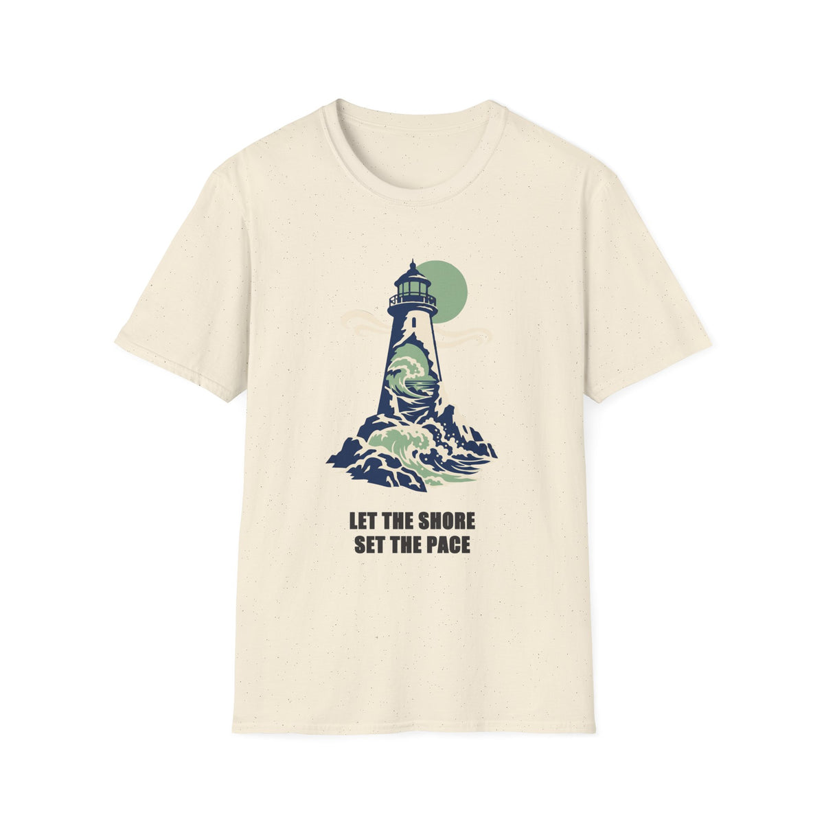 Let the Shore Set the Pace Tee – Everyday Softstyle