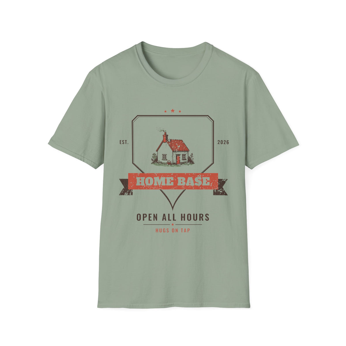 Home Base Tee – Everyday Softstyle