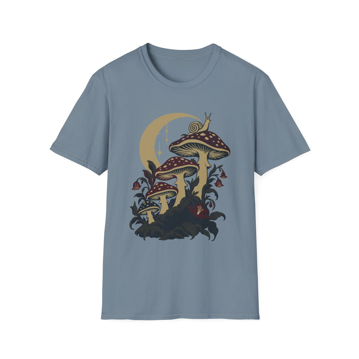 Moonlit Mushrooms Tee – Everyday Softstyle