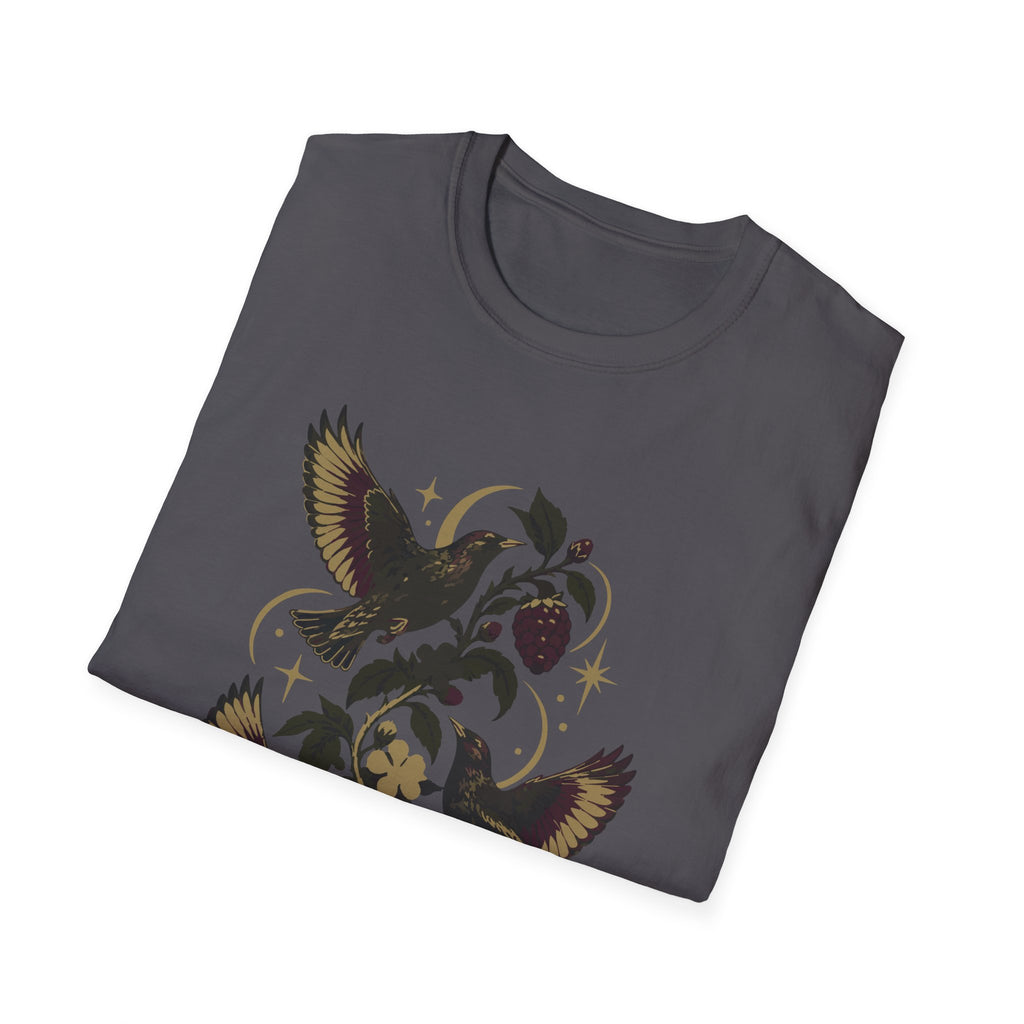 Blackbirds and Bramble Tee – Everyday Softstyle