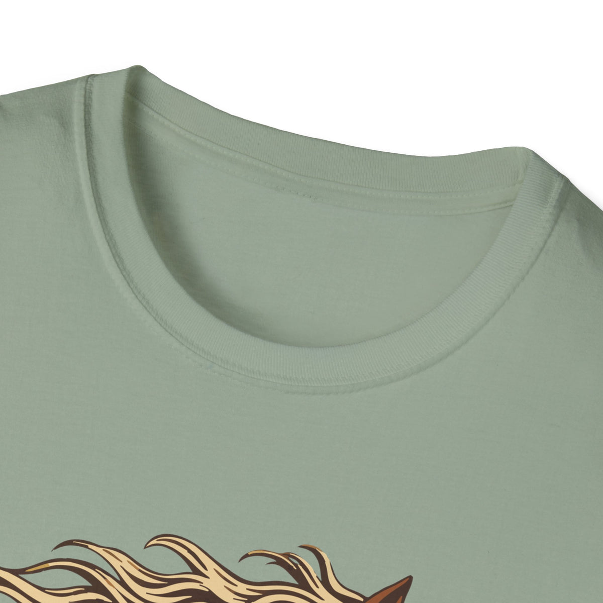 Wildflower Mane Horse Tee – Everyday Softstyle