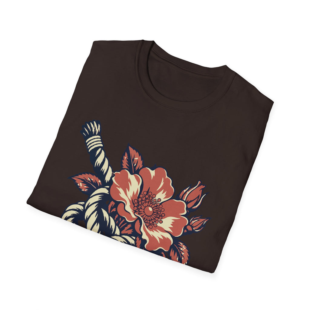 Sailor's Knot Rose Tee – Everyday Softstyle