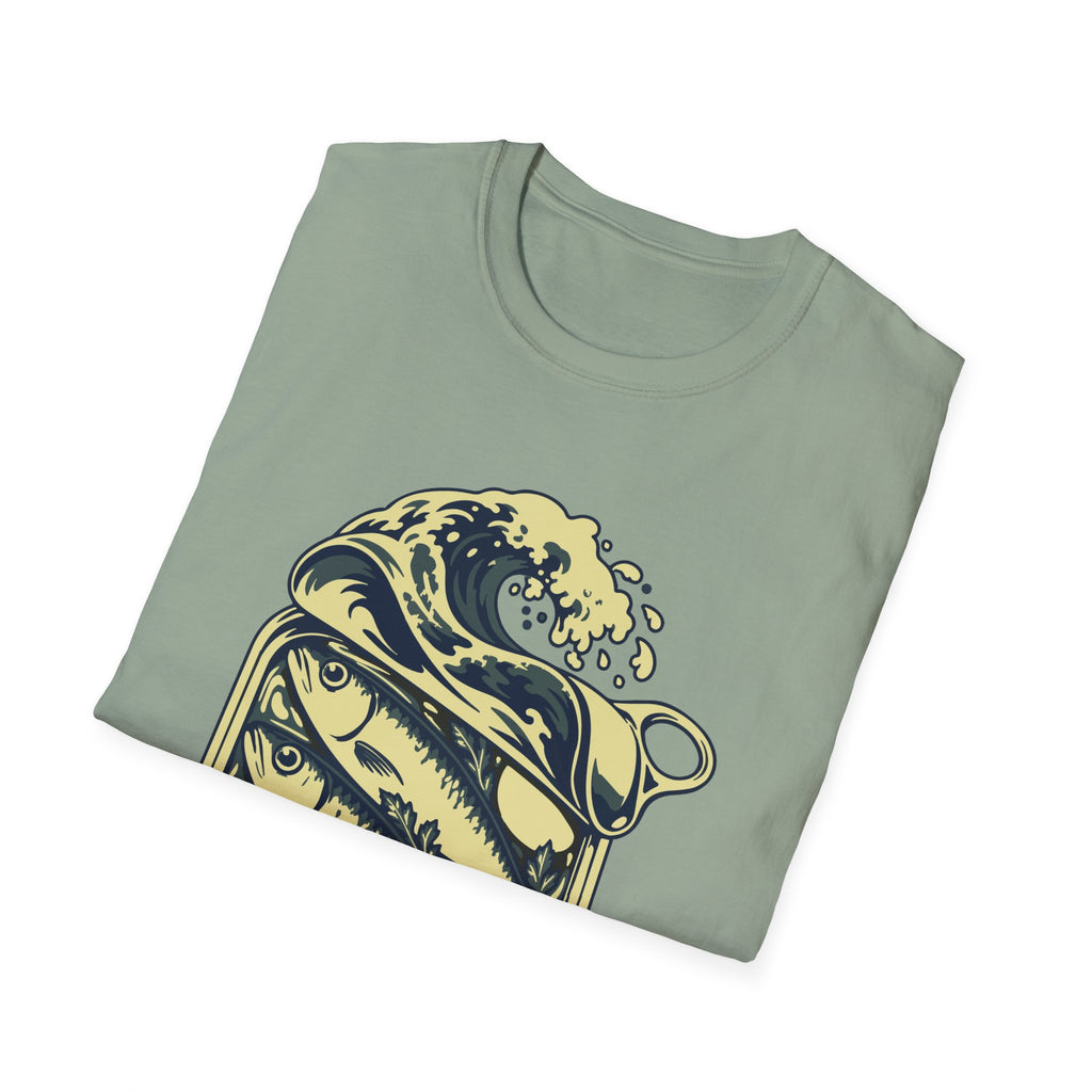 Tinned Sardine Wave Tee – Everyday Softstyle