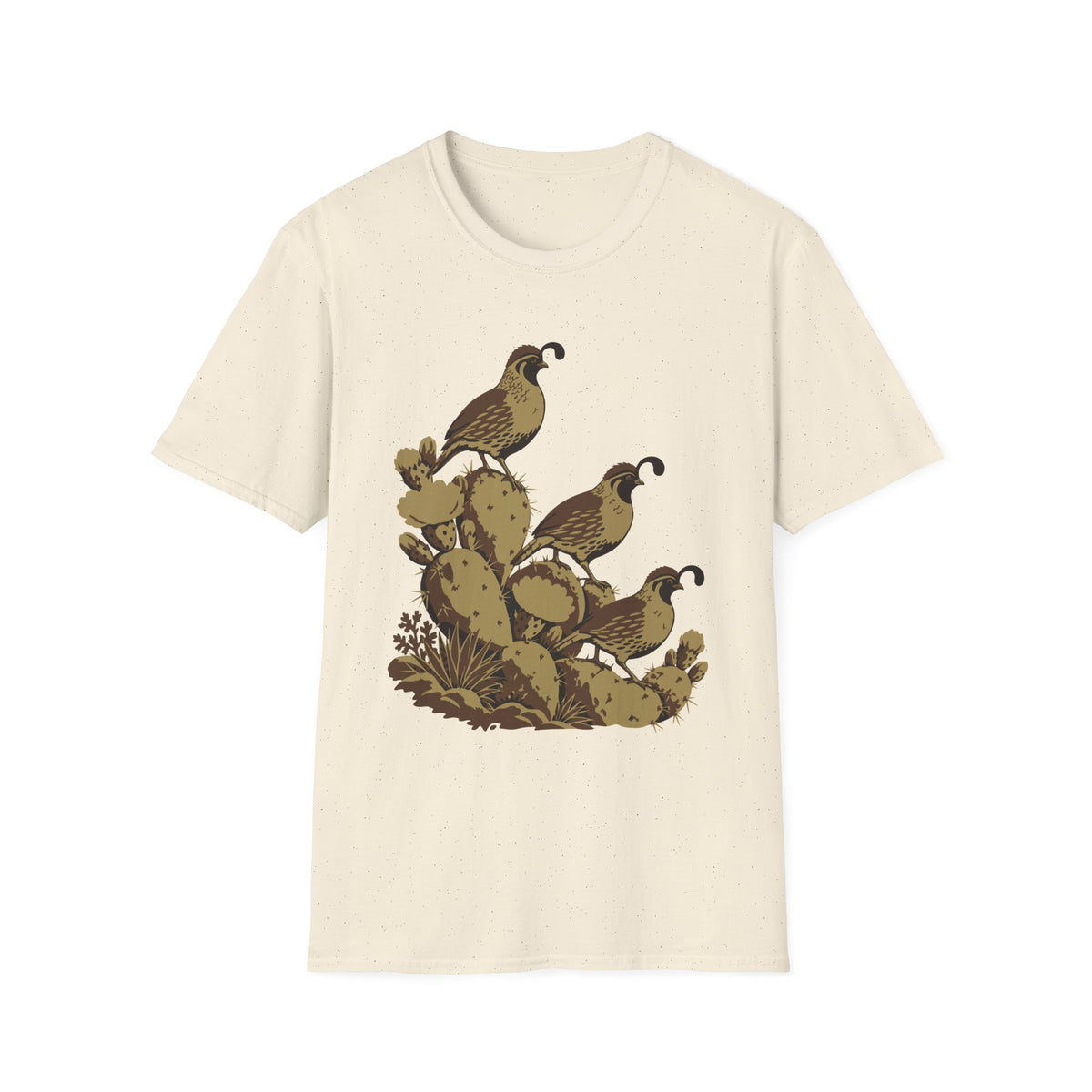 Desert Quail Tee – Everyday Softstyle