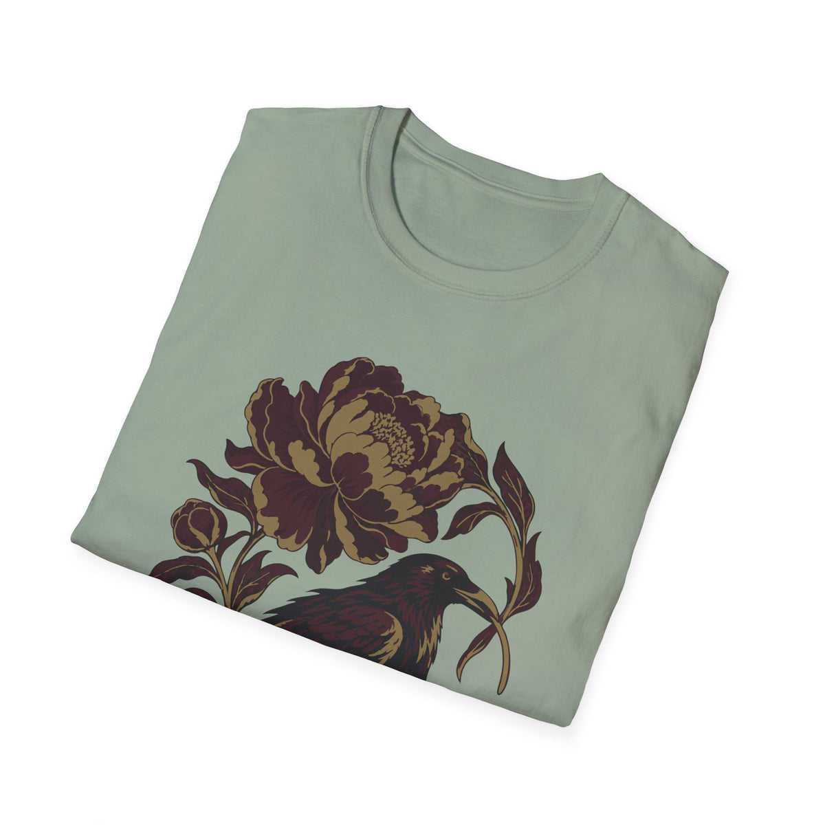 Raven and Peony Tee – Everyday Softstyle