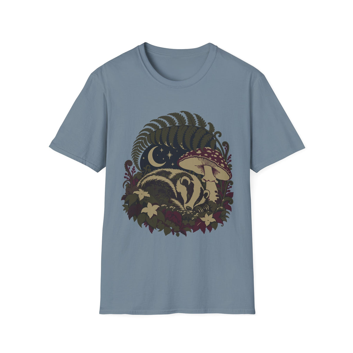 Sleeping Badger Tee – Everyday Softstyle