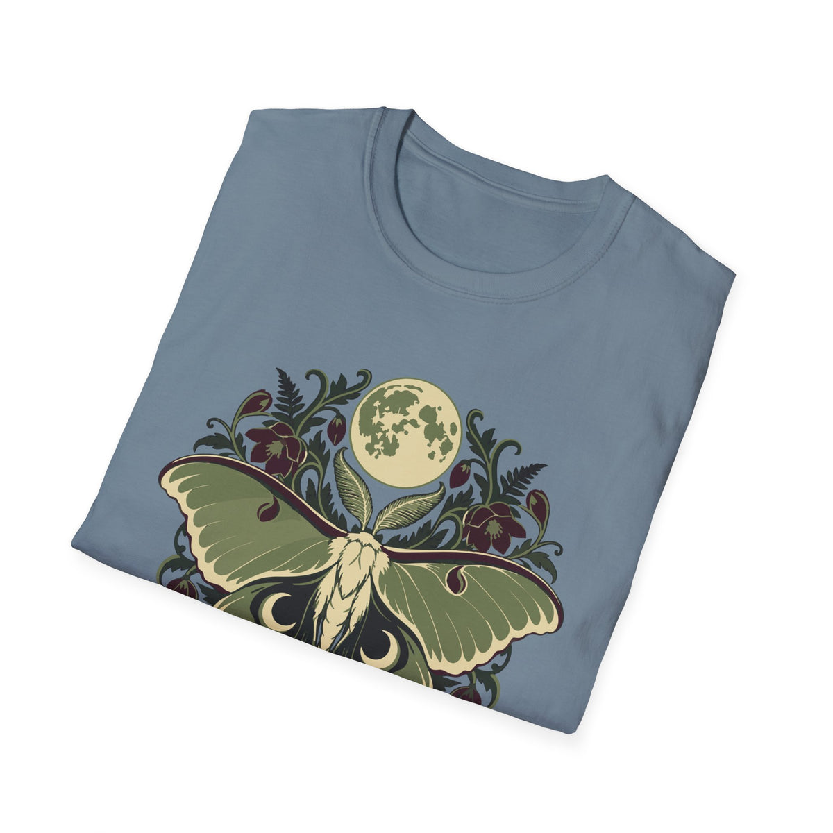 Luna Moth Moon Tee – Everyday Softstyle