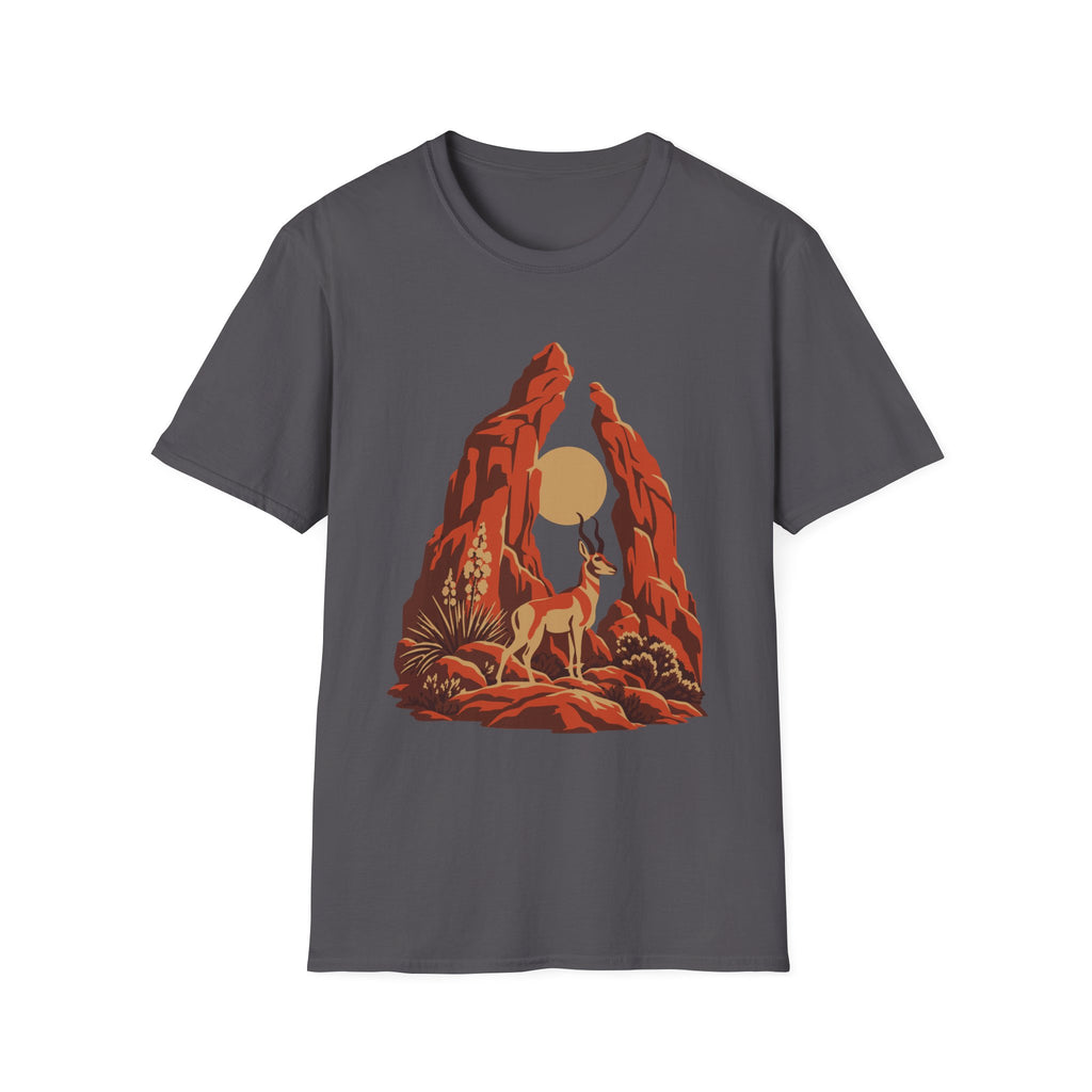 Red Rock Pronghorn Tee – Everyday Softstyle