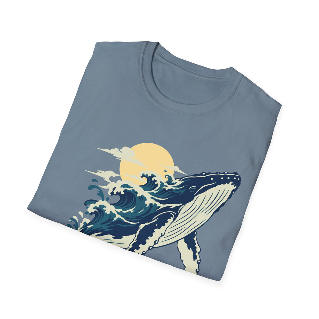 Breaching Humpback Tee – Everyday Softstyle