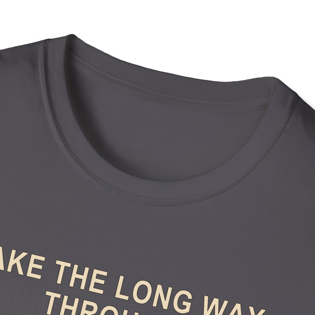 Take the Long Way Through Tee – Everyday Softstyle