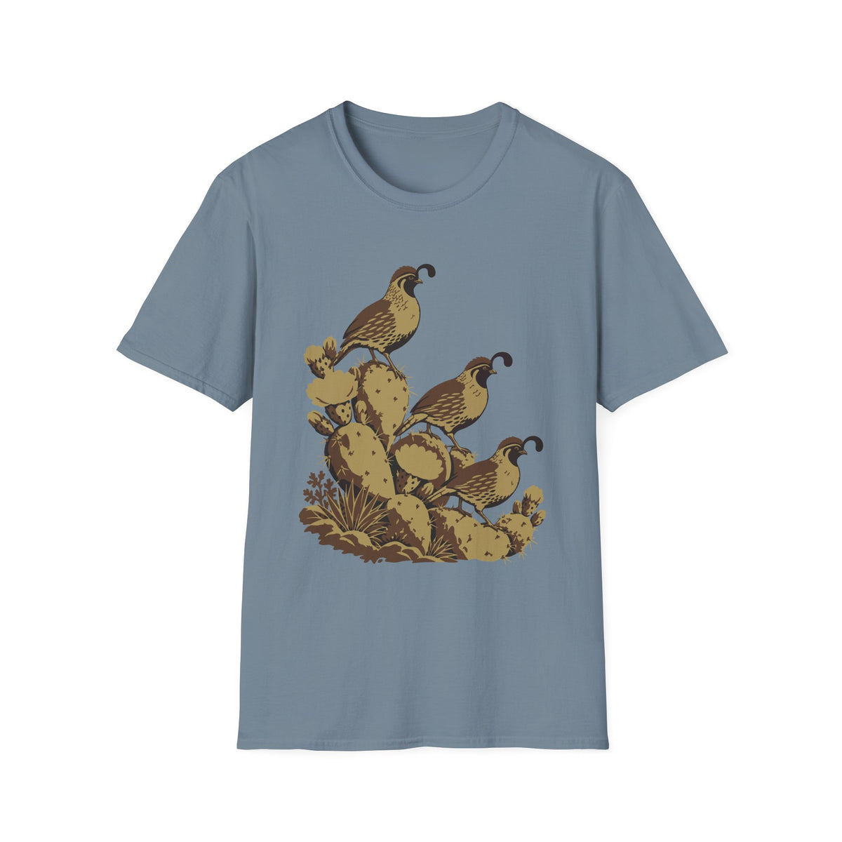 Desert Quail Tee – Everyday Softstyle