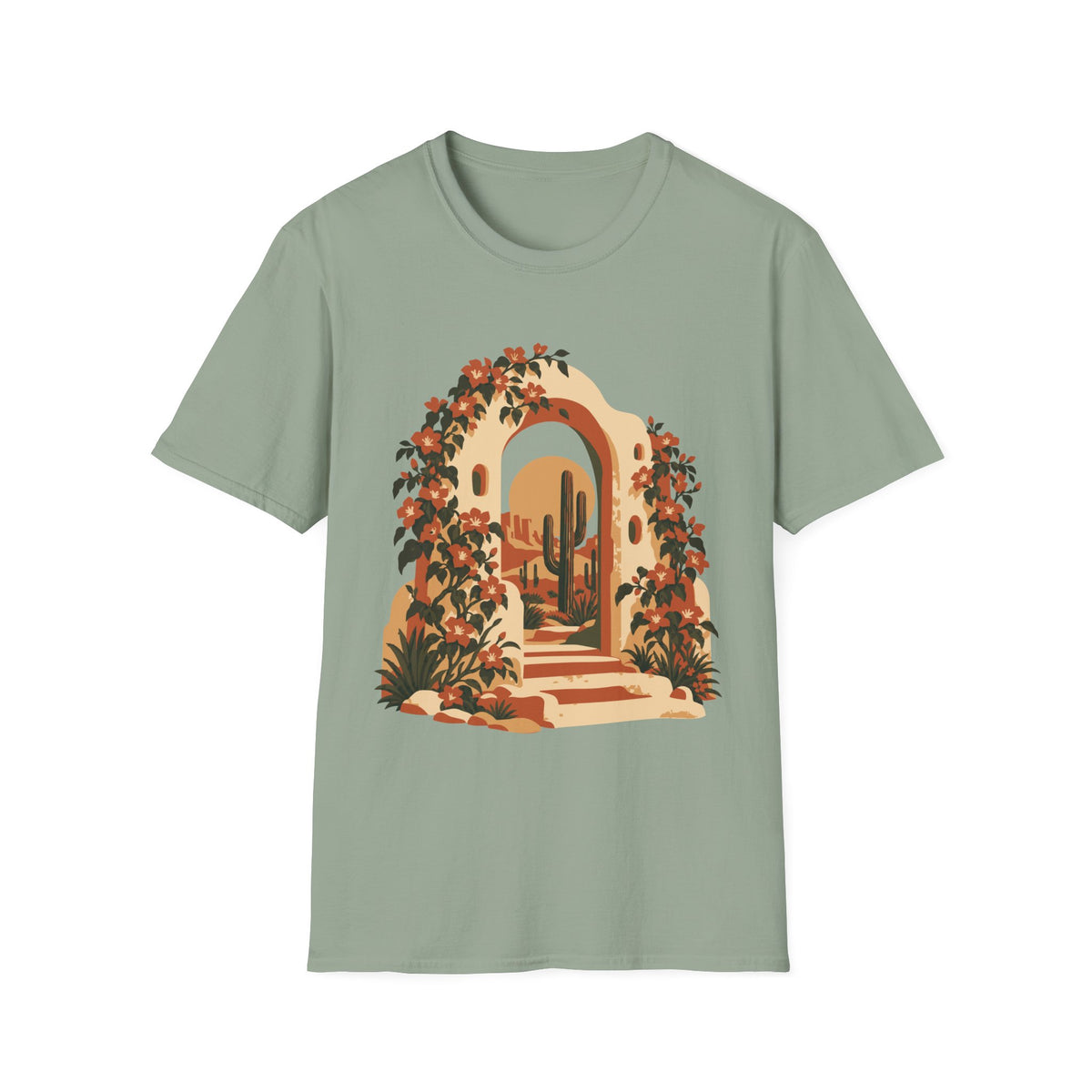 Desert Archway Garden Tee – Everyday Softstyle