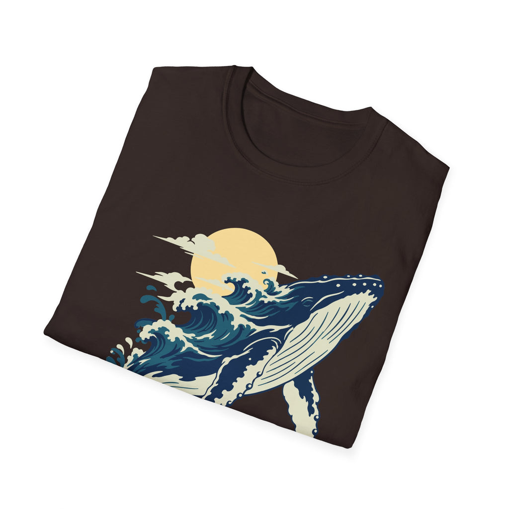 Breaching Humpback Tee – Everyday Softstyle