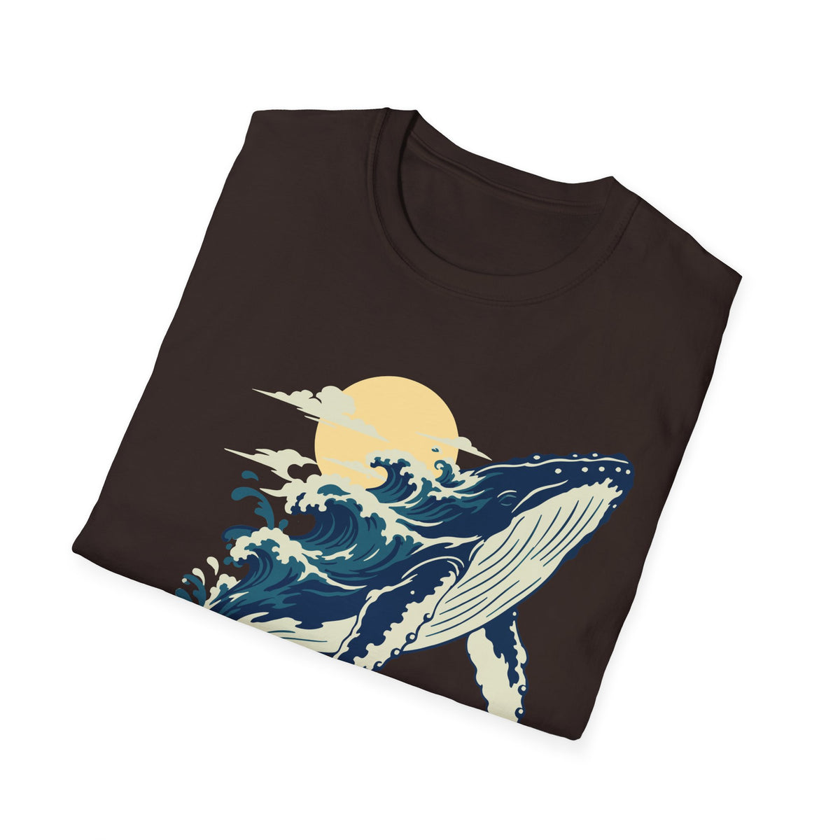 Breaching Humpback Tee – Everyday Softstyle