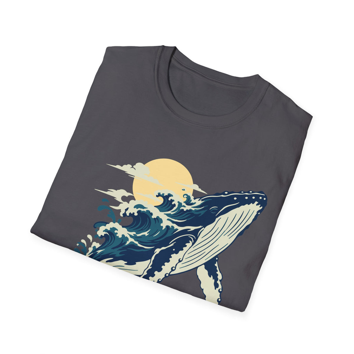 Breaching Humpback Tee – Everyday Softstyle