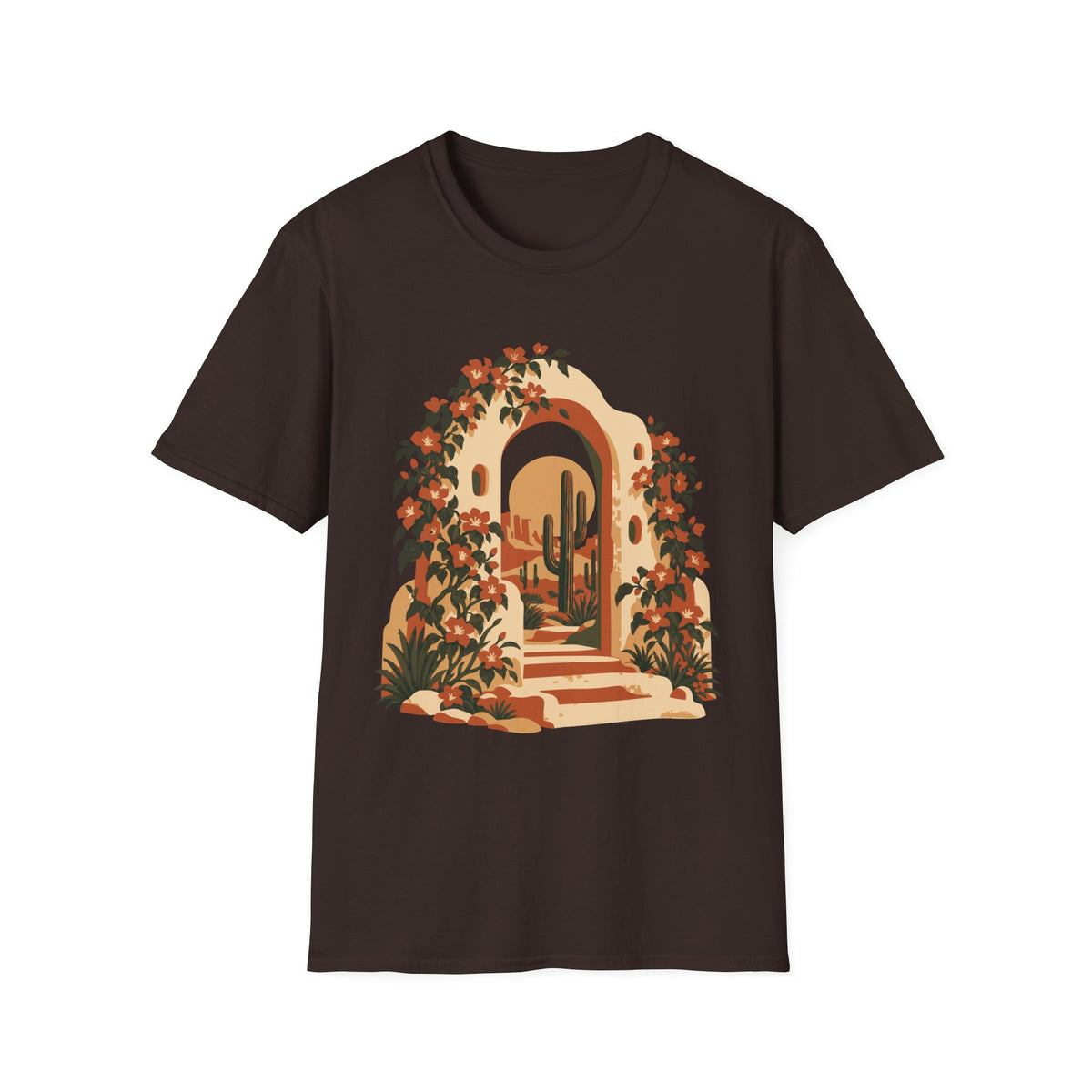 Desert Archway Garden Tee – Everyday Softstyle