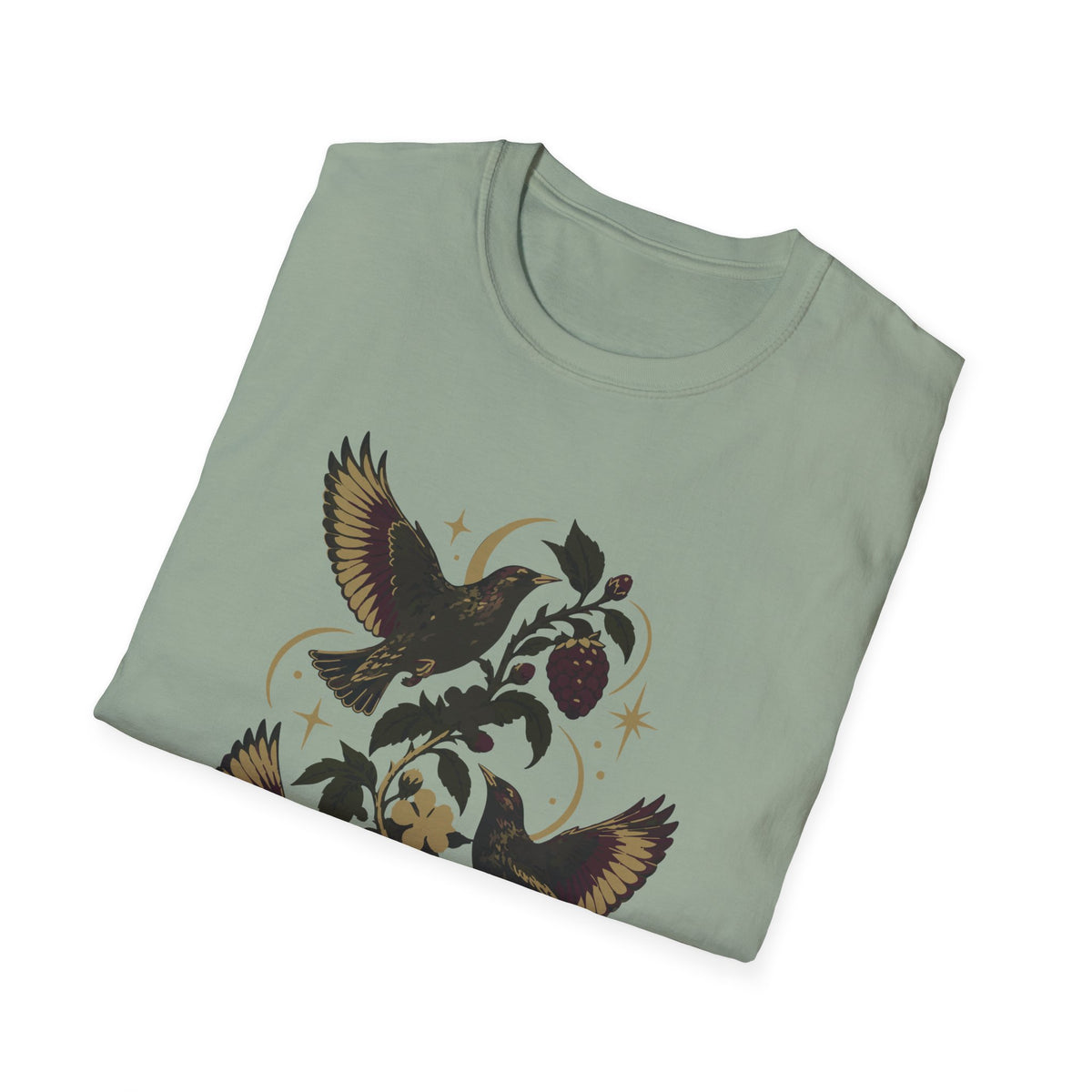 Blackbirds and Bramble Tee – Everyday Softstyle