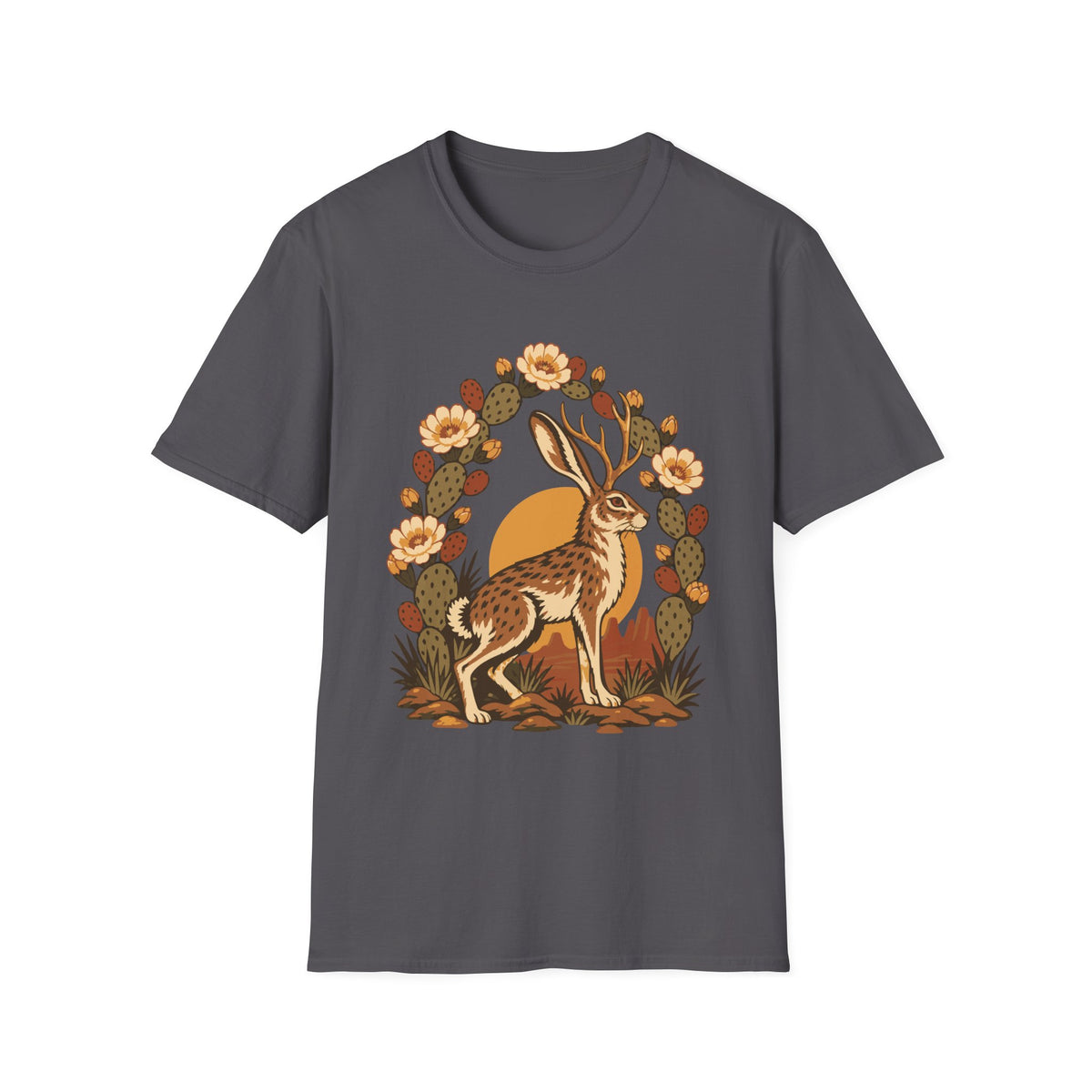 Desert Jackalope Tee – Everyday Softstyle