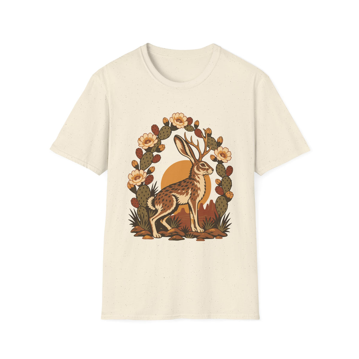 Desert Jackalope Tee – Everyday Softstyle