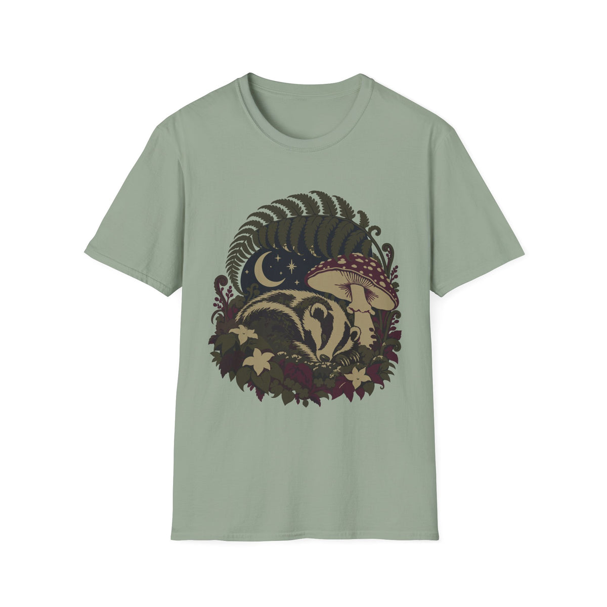 Sleeping Badger Tee – Everyday Softstyle