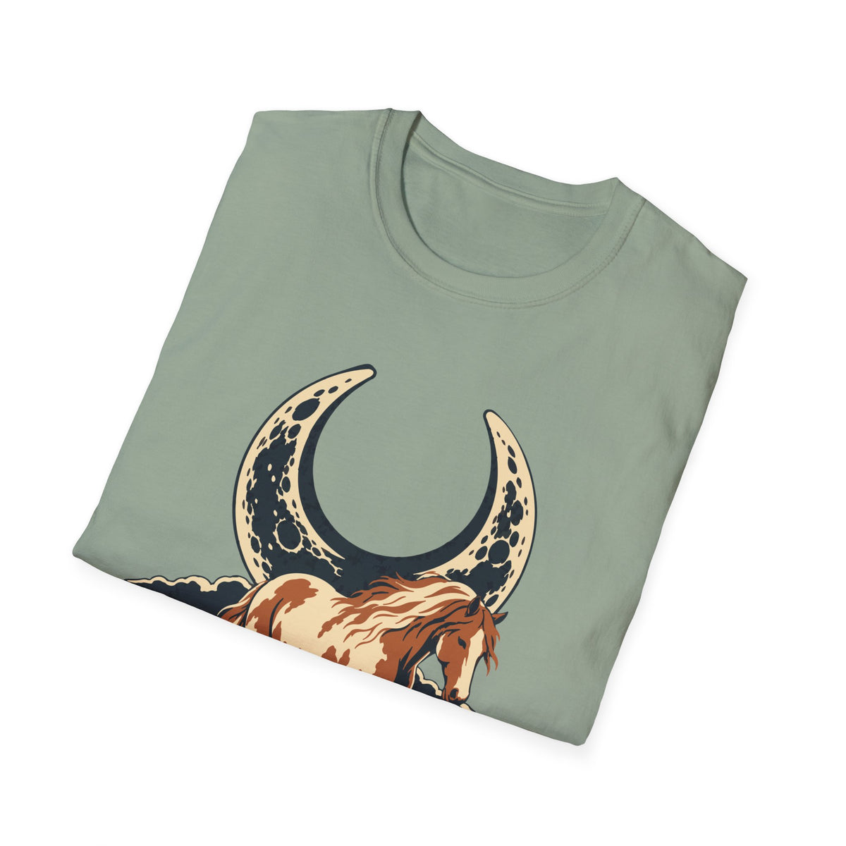 Moonlit Mustang Tee – Everyday Softstyle