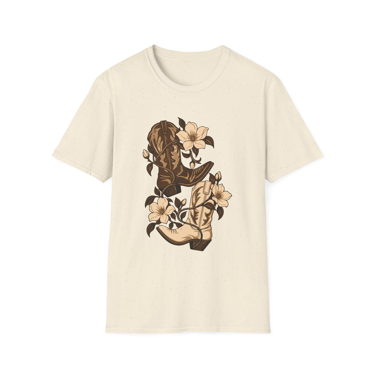 Blooming Boots Tee – Everyday Softstyle