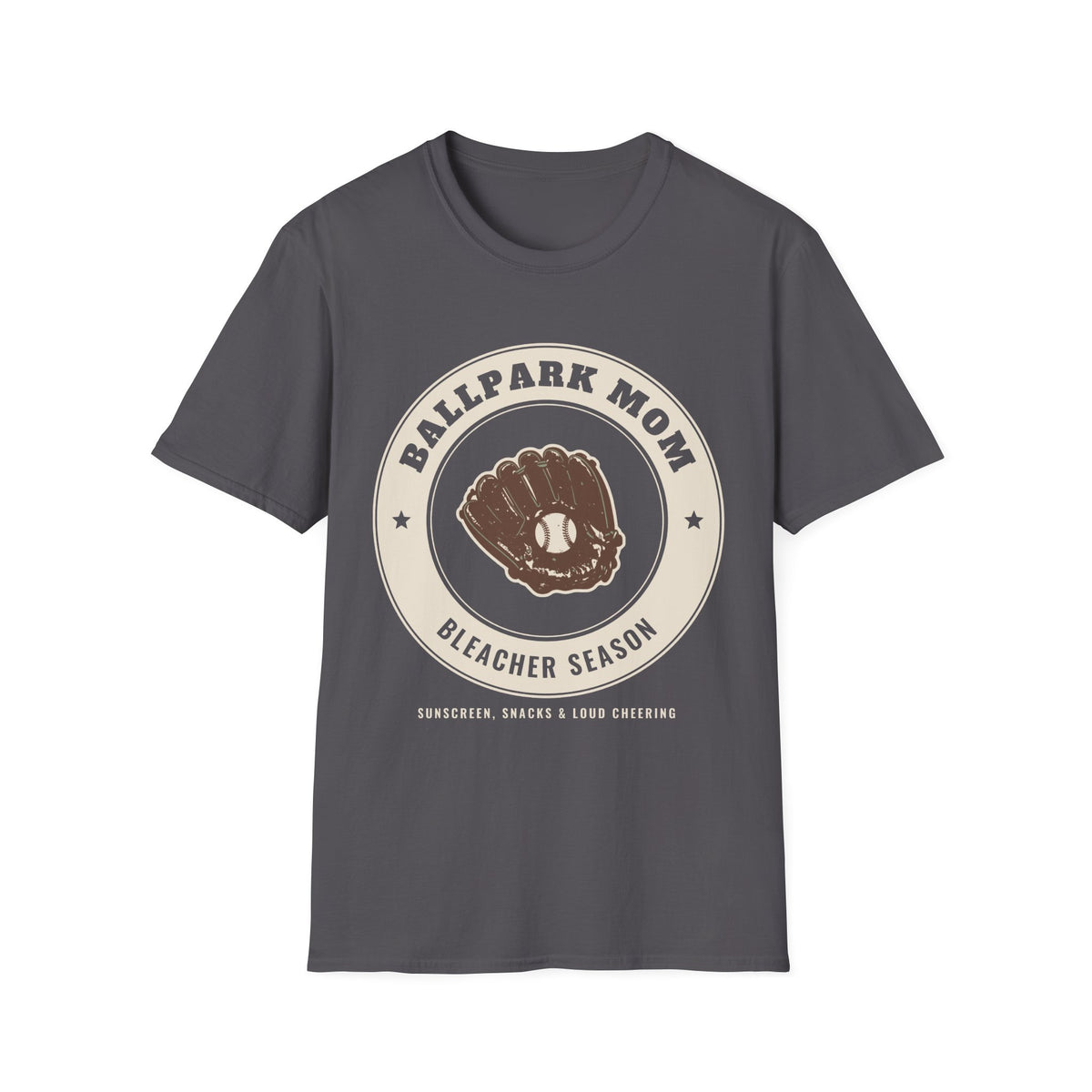 Ballpark Mom Tee – Everyday Softstyle